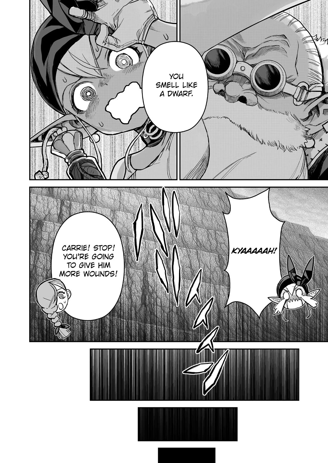 Abandoned: The Hero Who's So Strong He Breaks Every Weapon and the Elf Weaponsmith chapter 15 page 4