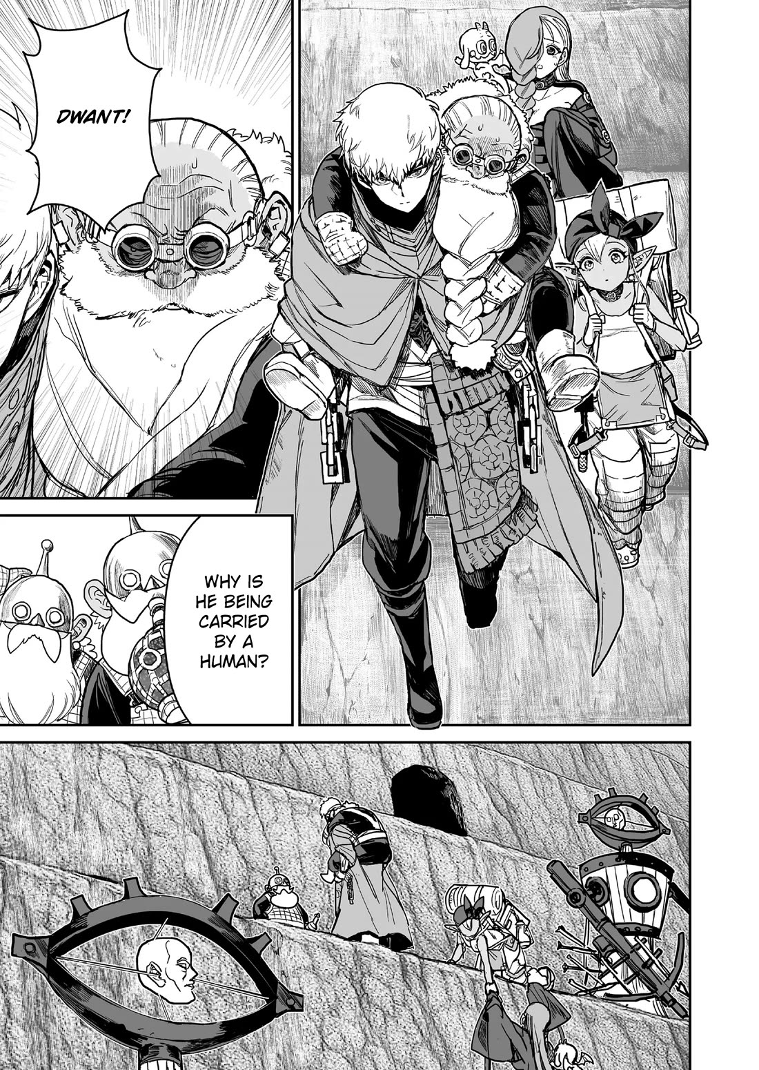 Abandoned: The Hero Who's So Strong He Breaks Every Weapon and the Elf Weaponsmith chapter 15 page 7