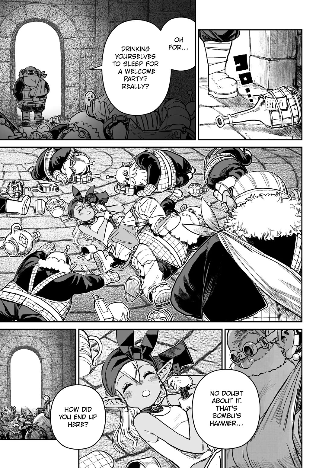 Abandoned: The Hero Who's So Strong He Breaks Every Weapon and the Elf Weaponsmith chapter 16 page 13