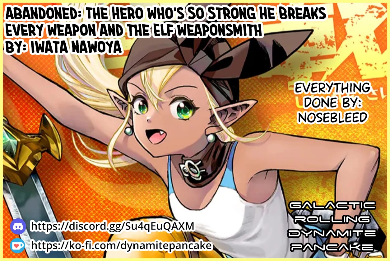 Abandoned: The Hero Who's So Strong He Breaks Every Weapon and the Elf Weaponsmith chapter 16 page 17