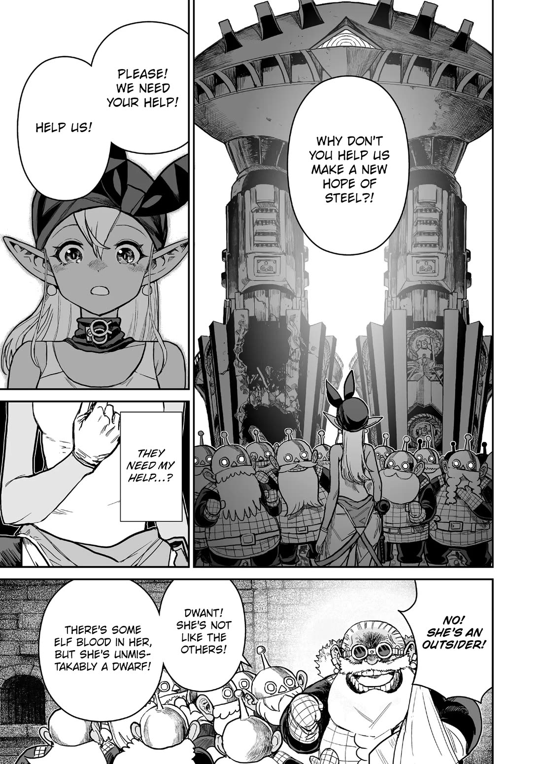 Abandoned: The Hero Who's So Strong He Breaks Every Weapon and the Elf Weaponsmith chapter 16 page 5