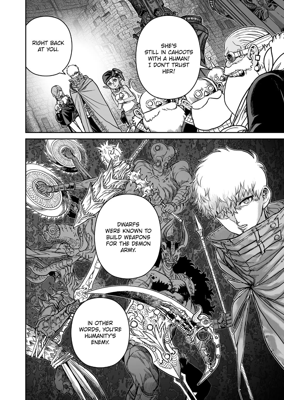 Abandoned: The Hero Who's So Strong He Breaks Every Weapon and the Elf Weaponsmith chapter 16 page 6