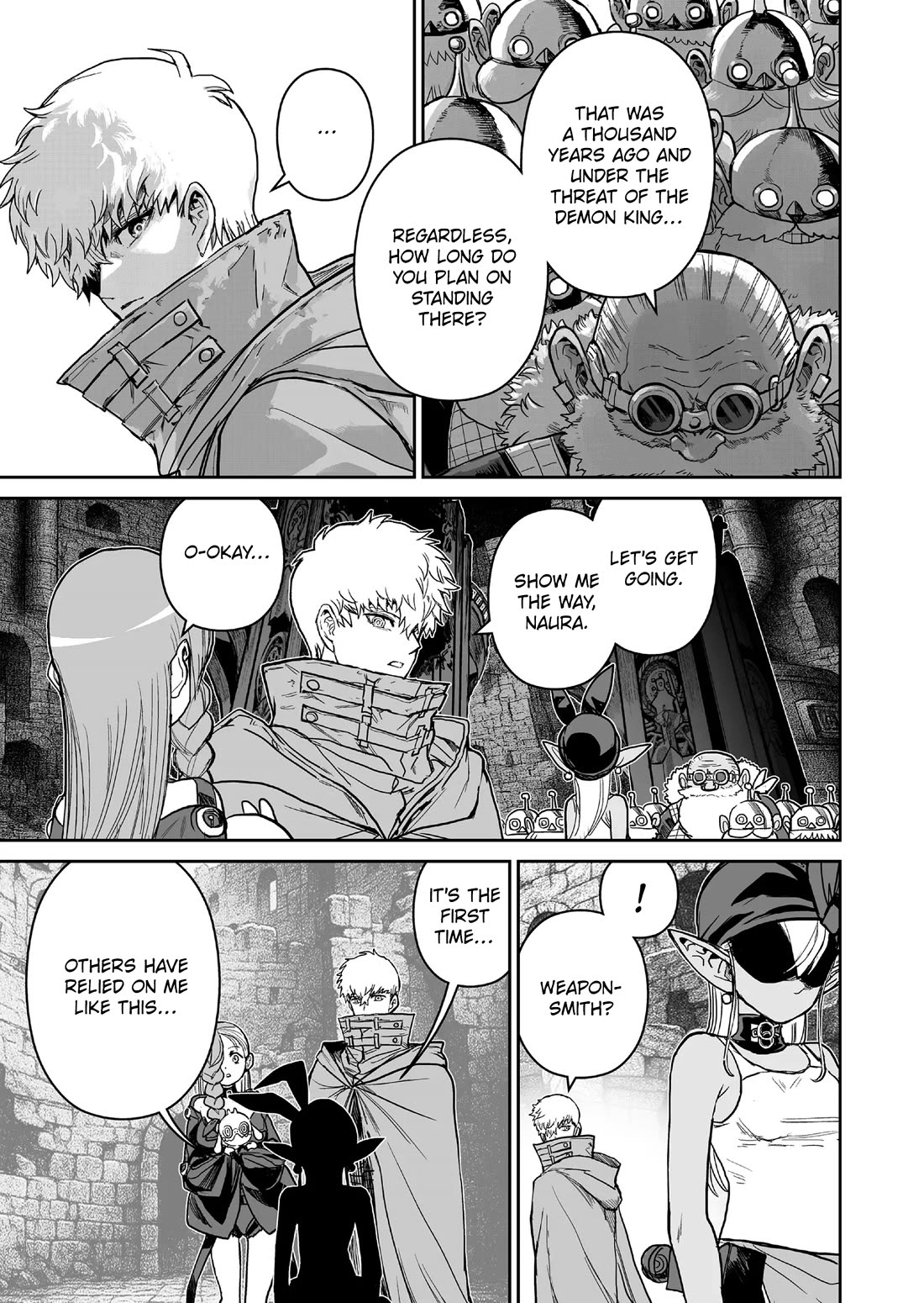 Abandoned: The Hero Who's So Strong He Breaks Every Weapon and the Elf Weaponsmith chapter 16 page 7