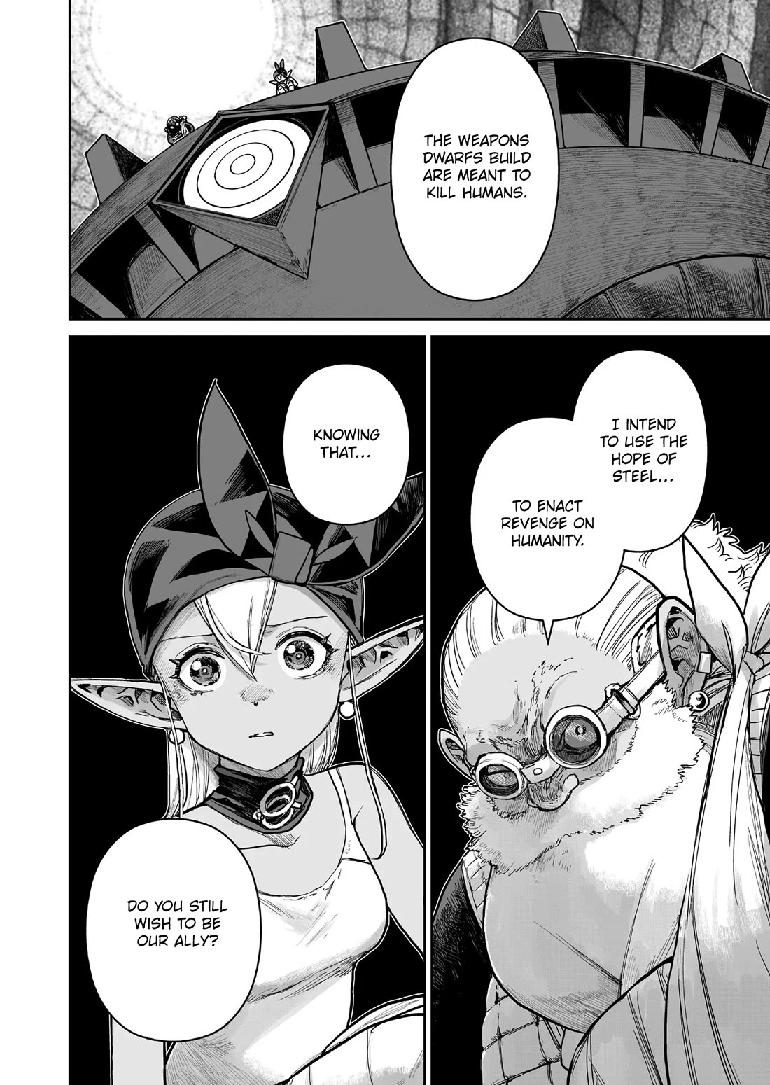 Abandoned: The Hero Who's So Strong He Breaks Every Weapon and the Elf Weaponsmith chapter 17 page 16