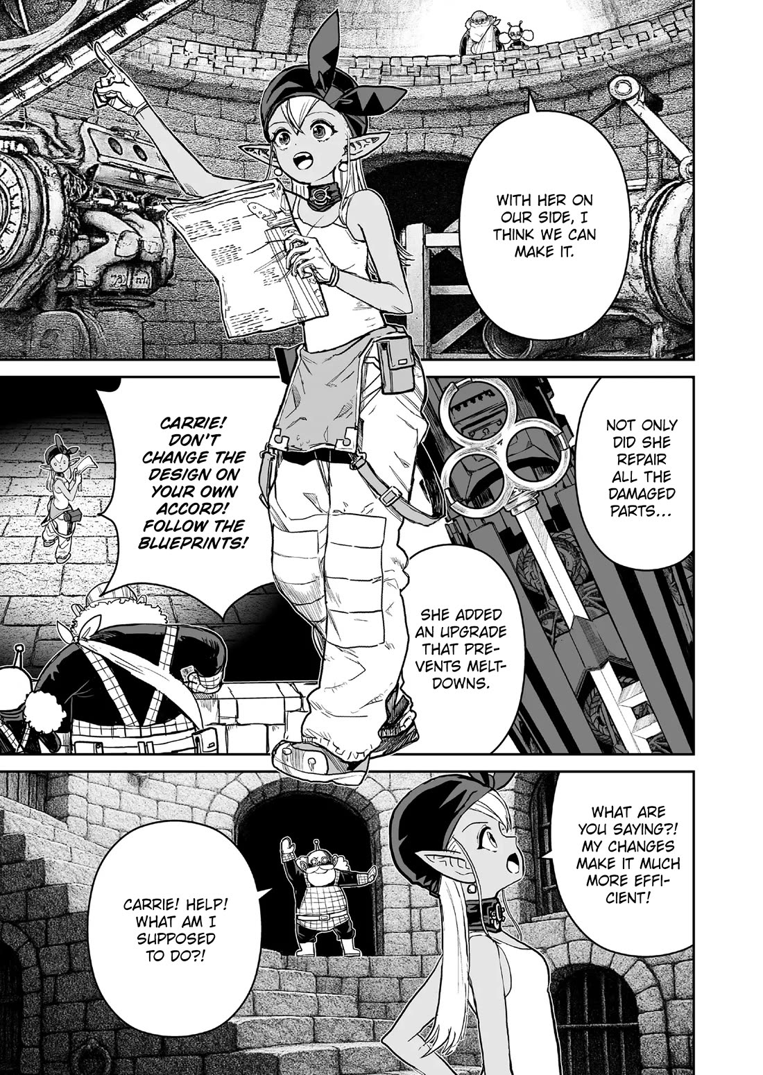 Abandoned: The Hero Who's So Strong He Breaks Every Weapon and the Elf Weaponsmith chapter 17 page 3