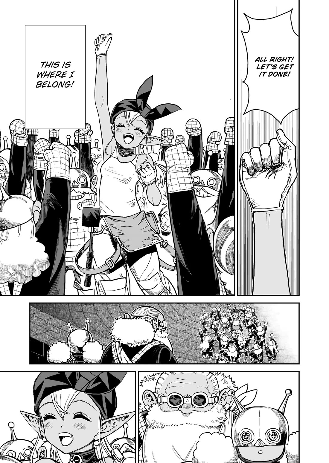 Abandoned: The Hero Who's So Strong He Breaks Every Weapon and the Elf Weaponsmith chapter 17 page 5