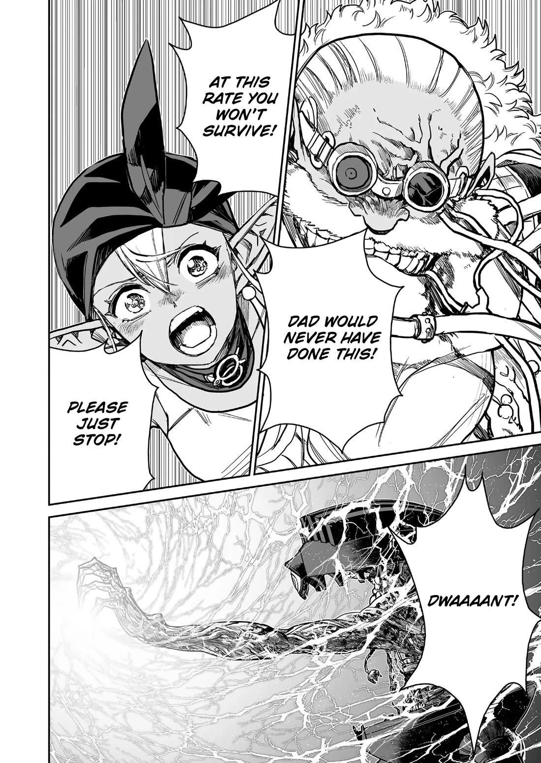 Abandoned: The Hero Who's So Strong He Breaks Every Weapon and the Elf Weaponsmith chapter 19 page 12