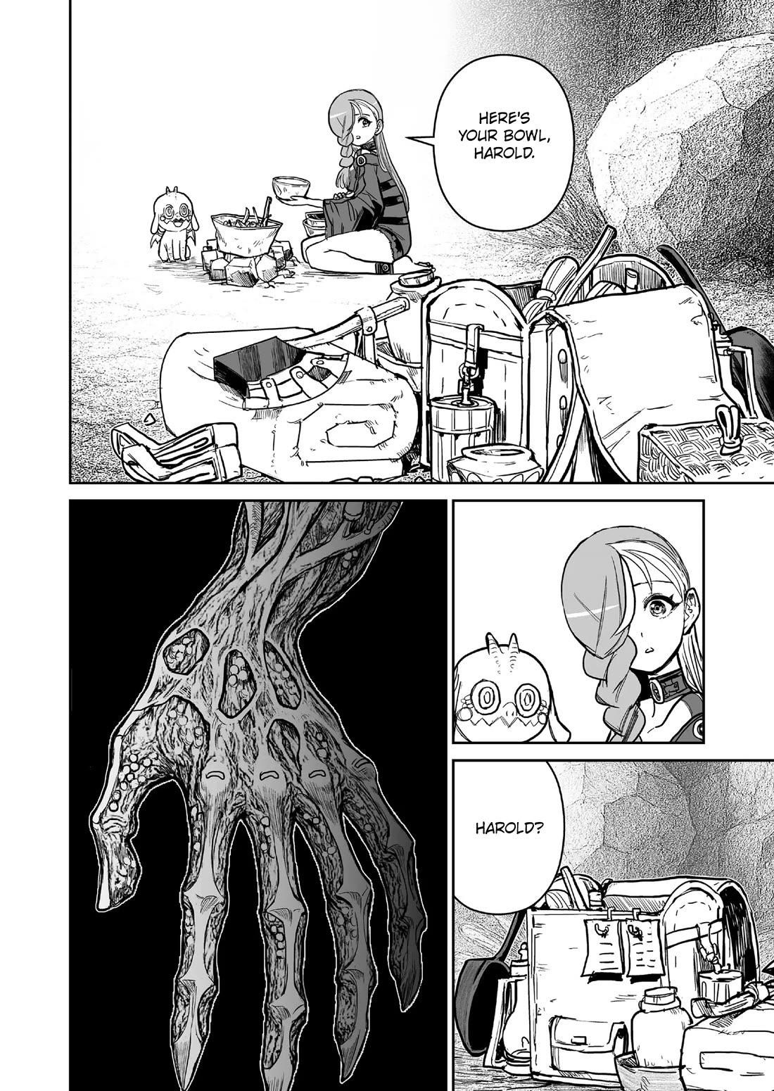 Abandoned: The Hero Who's So Strong He Breaks Every Weapon and the Elf Weaponsmith chapter 19 page 2