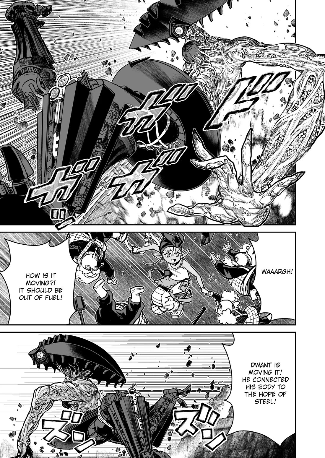 Abandoned: The Hero Who's So Strong He Breaks Every Weapon and the Elf Weaponsmith chapter 19 page 5