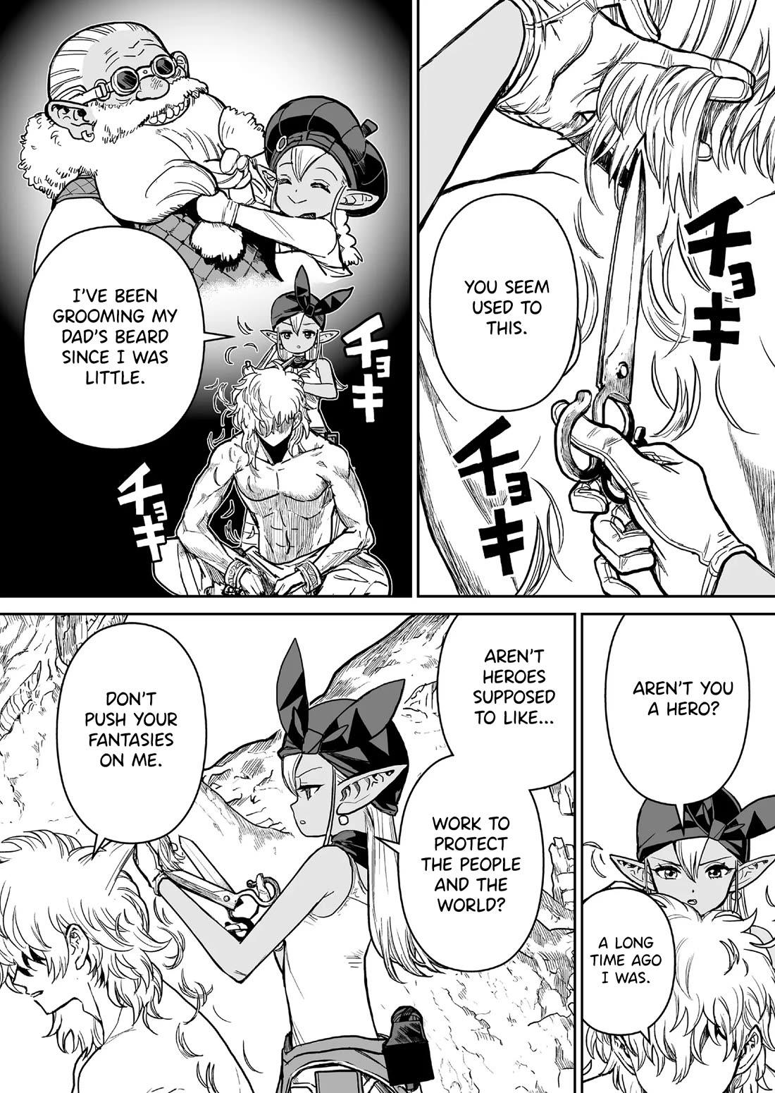 Abandoned: The Hero Who's So Strong He Breaks Every Weapon and the Elf Weaponsmith chapter 2 page 13