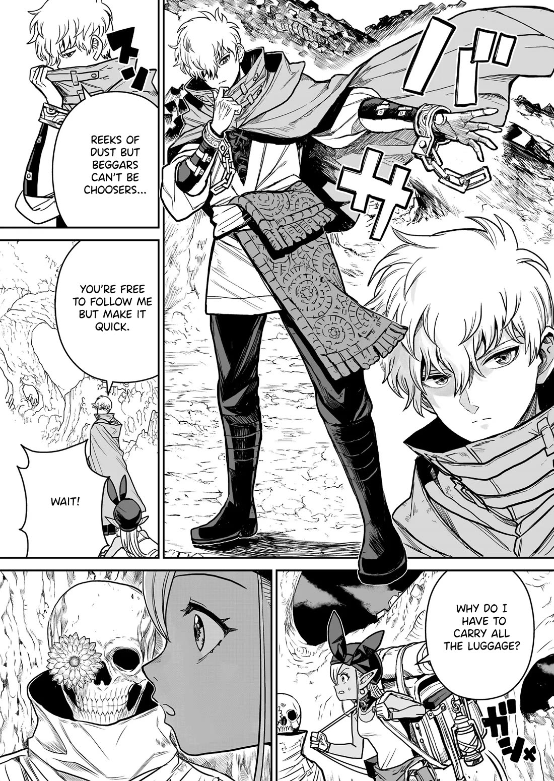 Abandoned: The Hero Who's So Strong He Breaks Every Weapon and the Elf Weaponsmith chapter 2 page 15