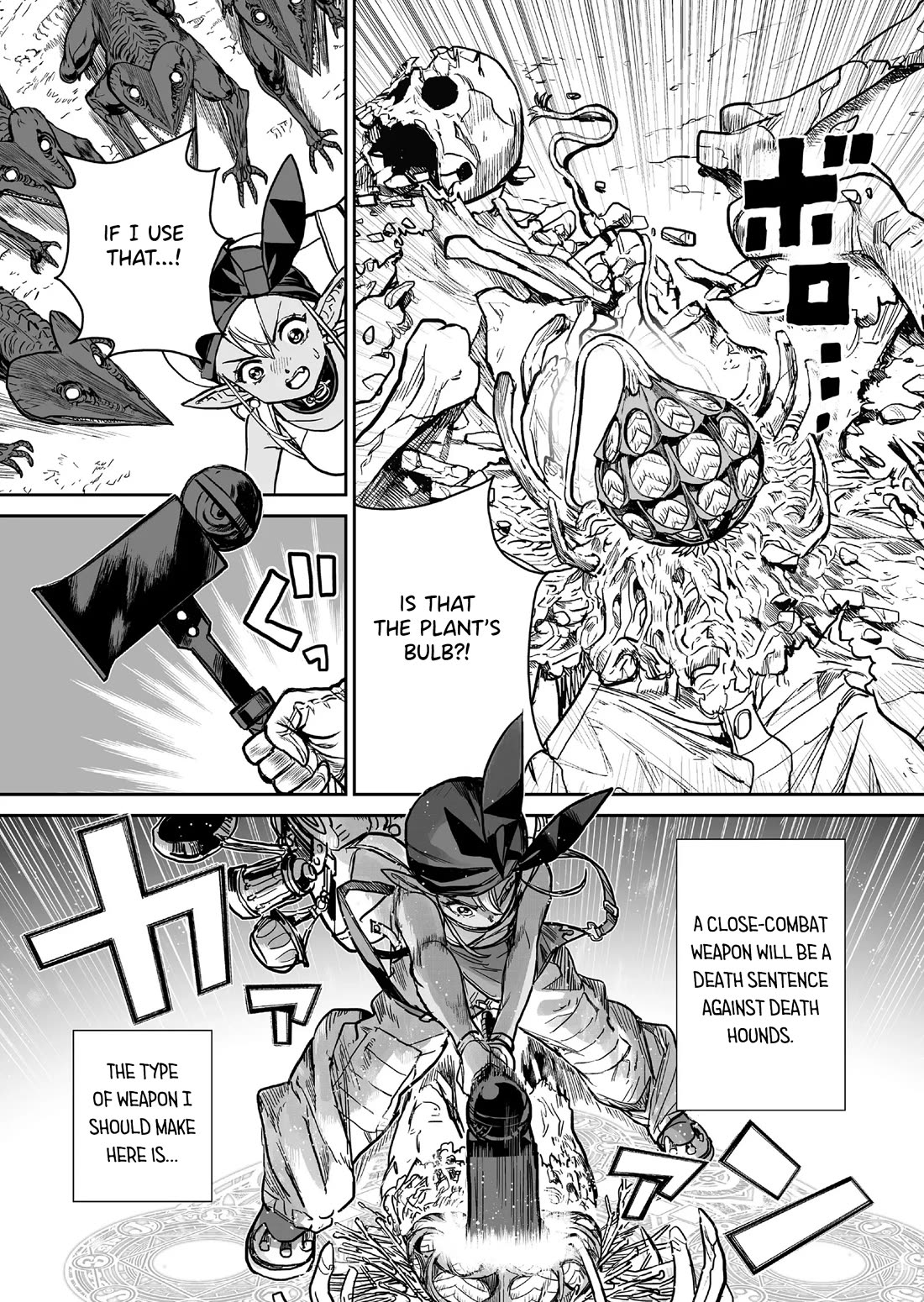 Abandoned: The Hero Who's So Strong He Breaks Every Weapon and the Elf Weaponsmith chapter 2 page 19