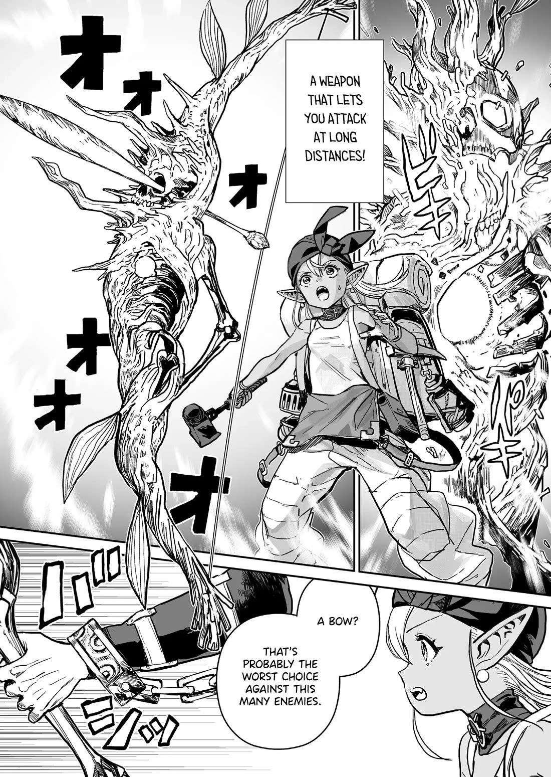 Abandoned: The Hero Who's So Strong He Breaks Every Weapon and the Elf Weaponsmith chapter 2 page 20