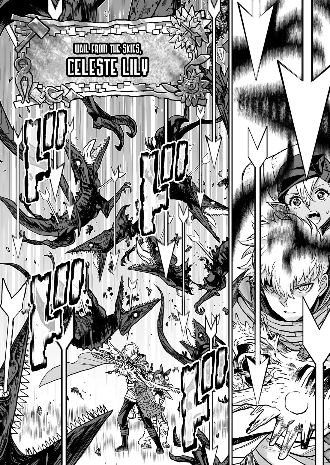 Abandoned: The Hero Who's So Strong He Breaks Every Weapon and the Elf Weaponsmith chapter 2 page 23