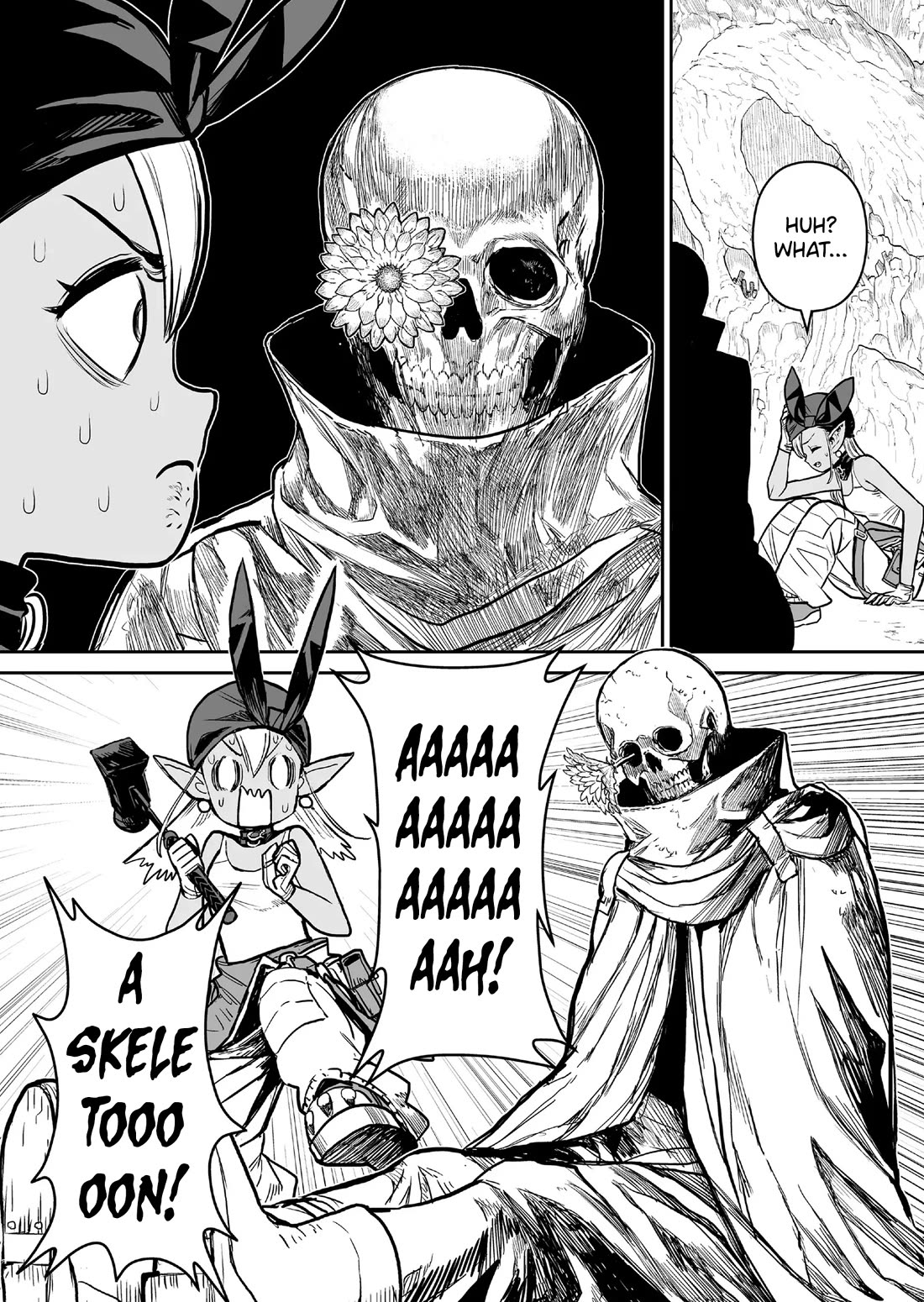 Abandoned: The Hero Who's So Strong He Breaks Every Weapon and the Elf Weaponsmith chapter 2 page 4