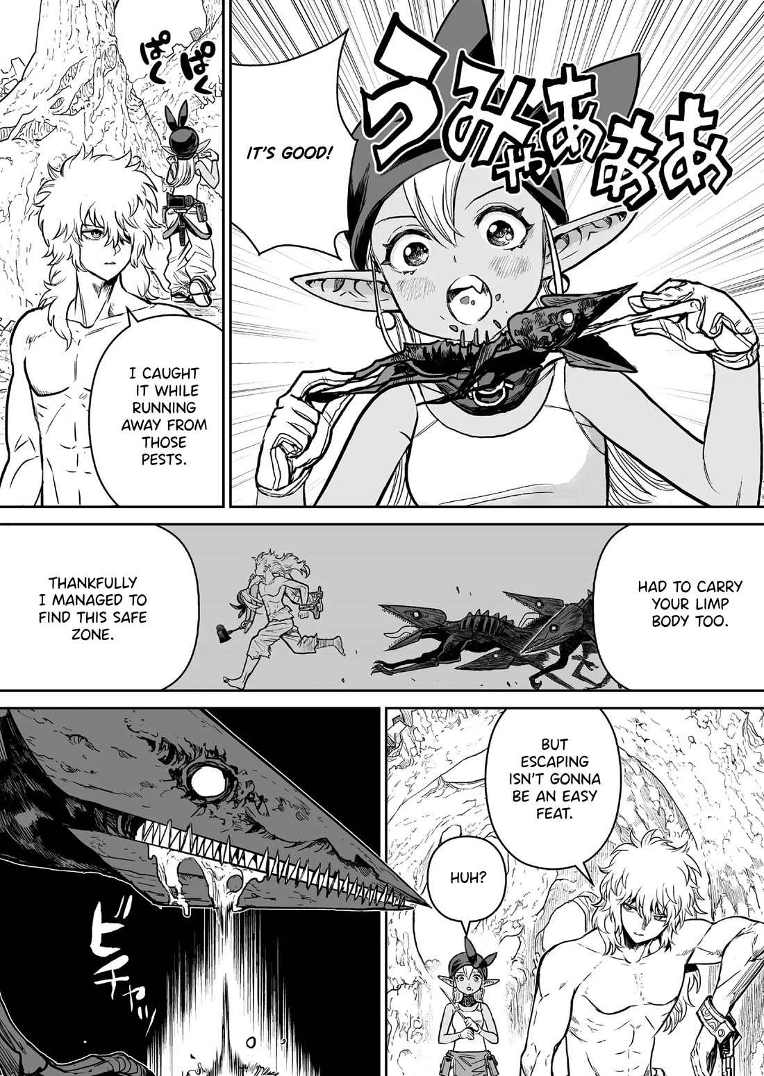 Abandoned: The Hero Who's So Strong He Breaks Every Weapon and the Elf Weaponsmith chapter 2 page 7