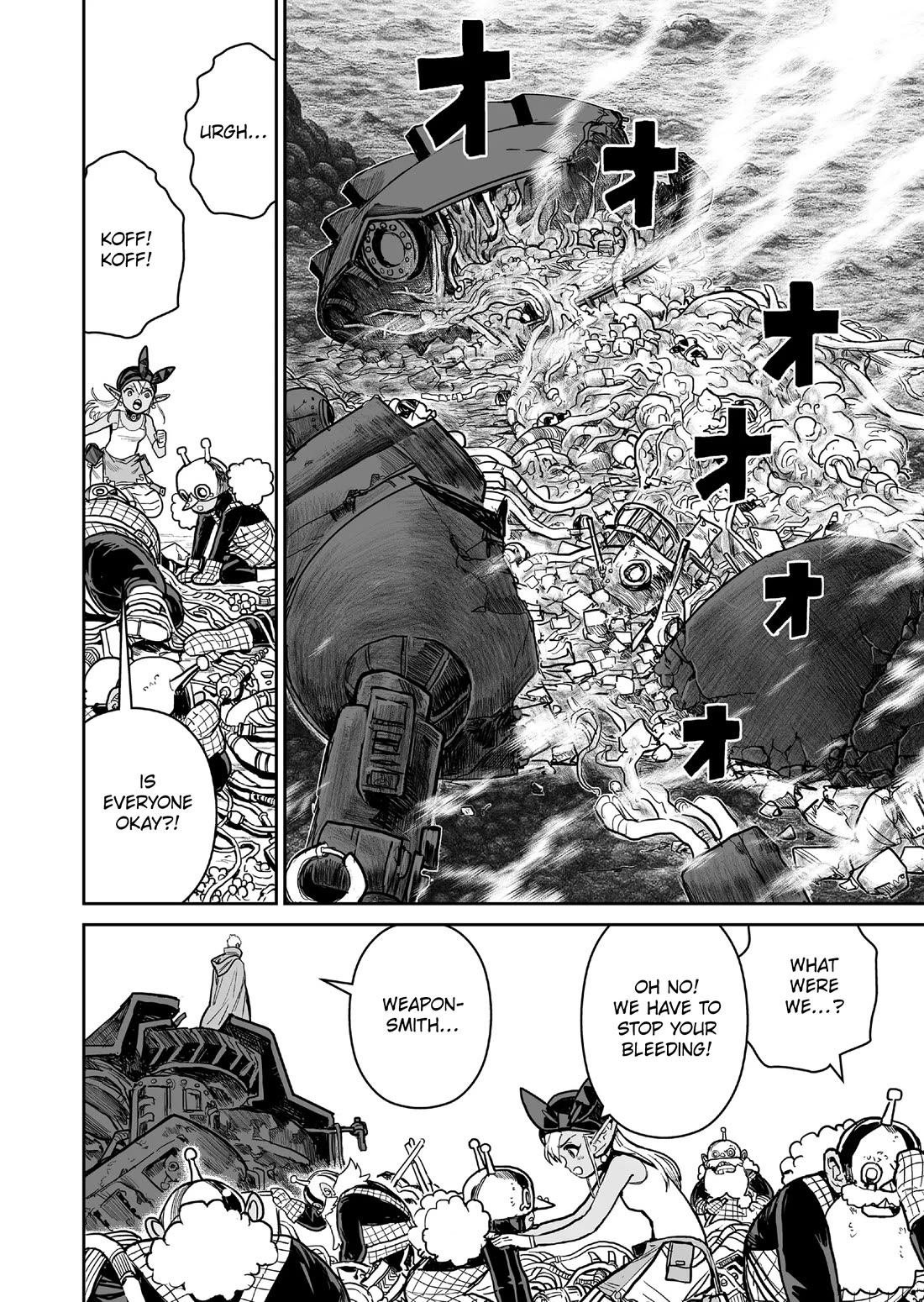 Abandoned: The Hero Who's So Strong He Breaks Every Weapon and the Elf Weaponsmith chapter 20 page 12