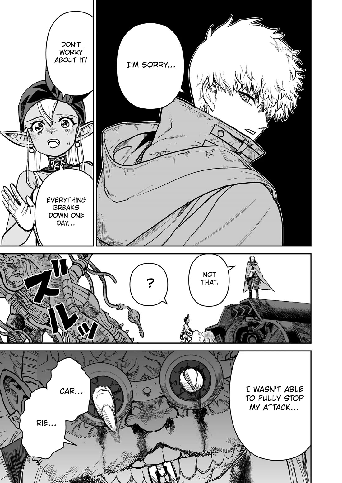 Abandoned: The Hero Who's So Strong He Breaks Every Weapon and the Elf Weaponsmith chapter 20 page 13