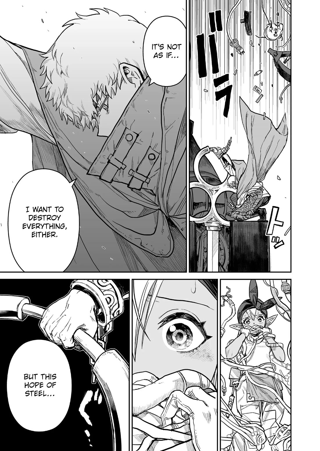 Abandoned: The Hero Who's So Strong He Breaks Every Weapon and the Elf Weaponsmith chapter 20 page 9