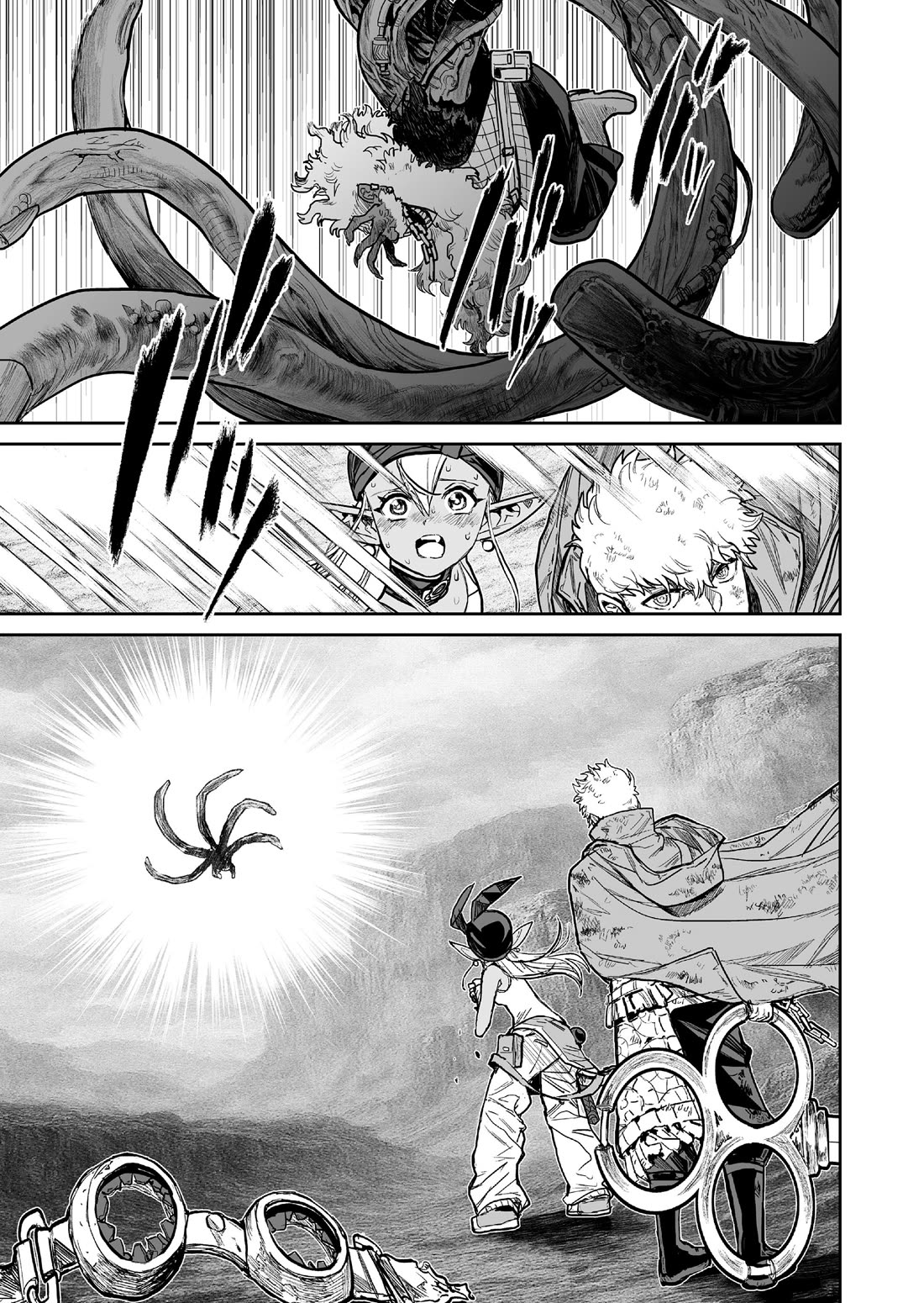 Abandoned: The Hero Who's So Strong He Breaks Every Weapon and the Elf Weaponsmith chapter 21 page 13