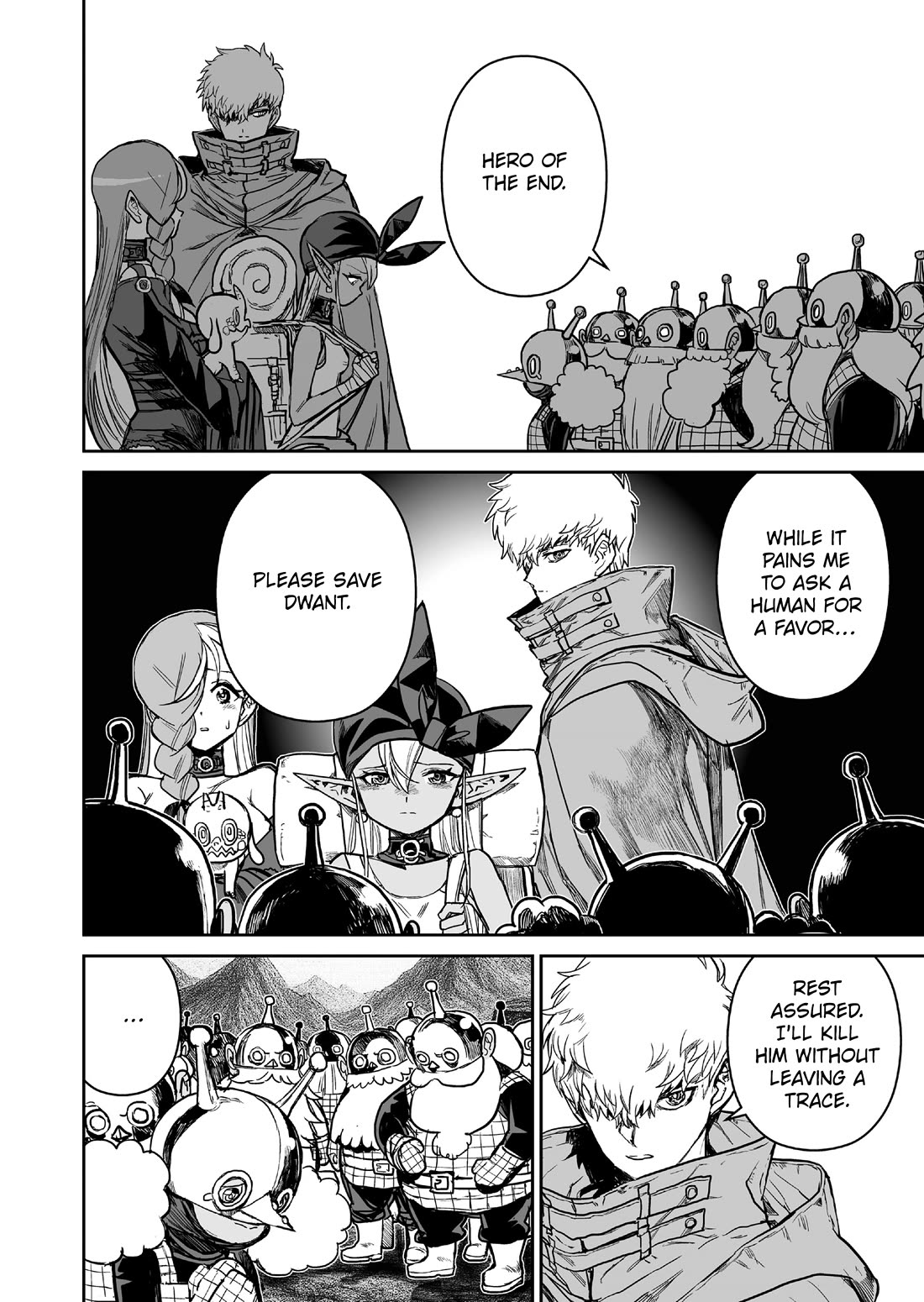 Abandoned: The Hero Who's So Strong He Breaks Every Weapon and the Elf Weaponsmith chapter 22 page 12