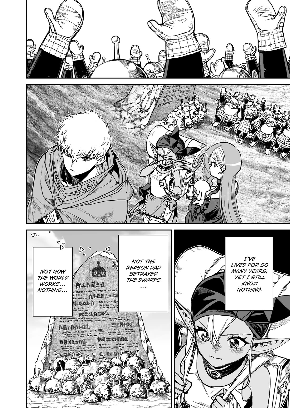 Abandoned: The Hero Who's So Strong He Breaks Every Weapon and the Elf Weaponsmith chapter 22 page 14