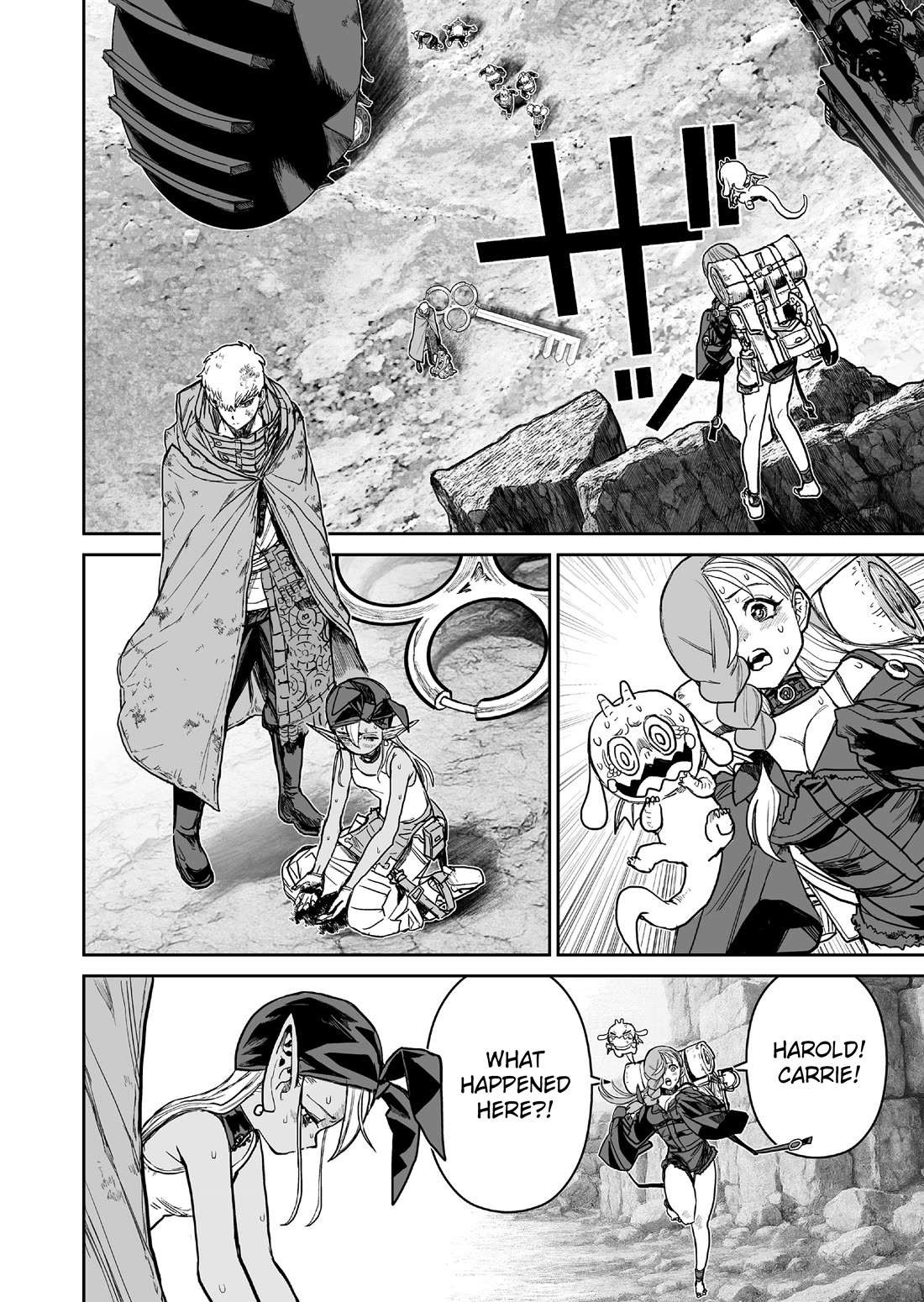 Abandoned: The Hero Who's So Strong He Breaks Every Weapon and the Elf Weaponsmith chapter 22 page 4