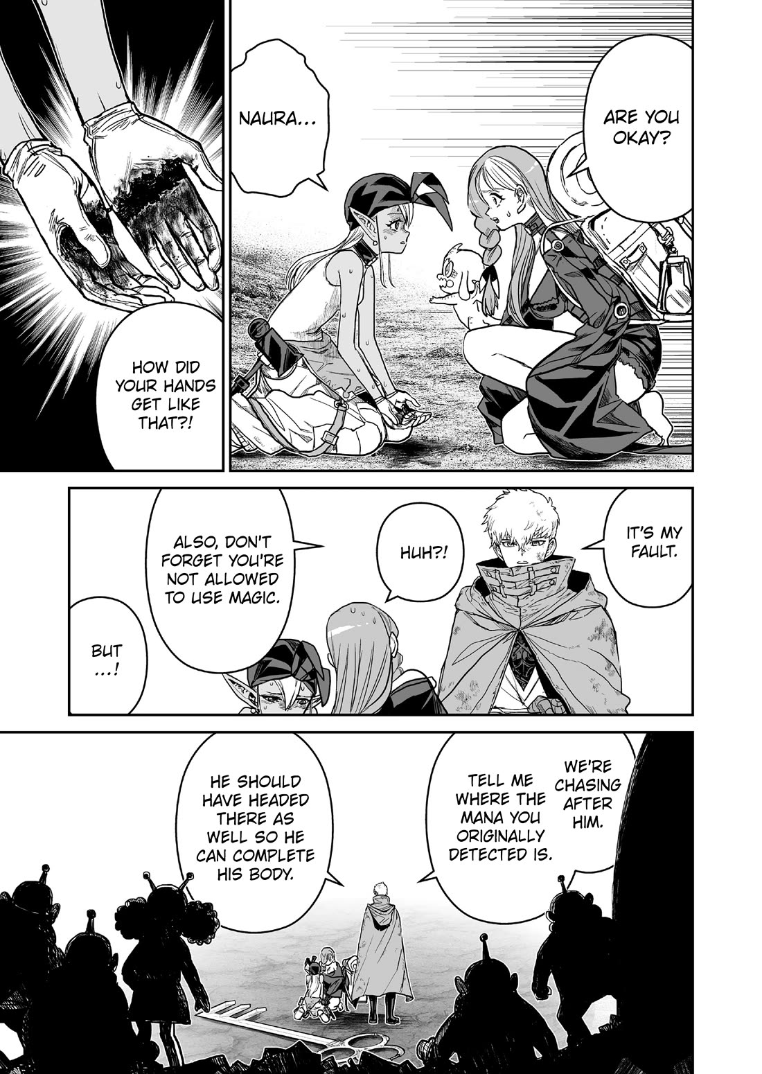 Abandoned: The Hero Who's So Strong He Breaks Every Weapon and the Elf Weaponsmith chapter 22 page 5