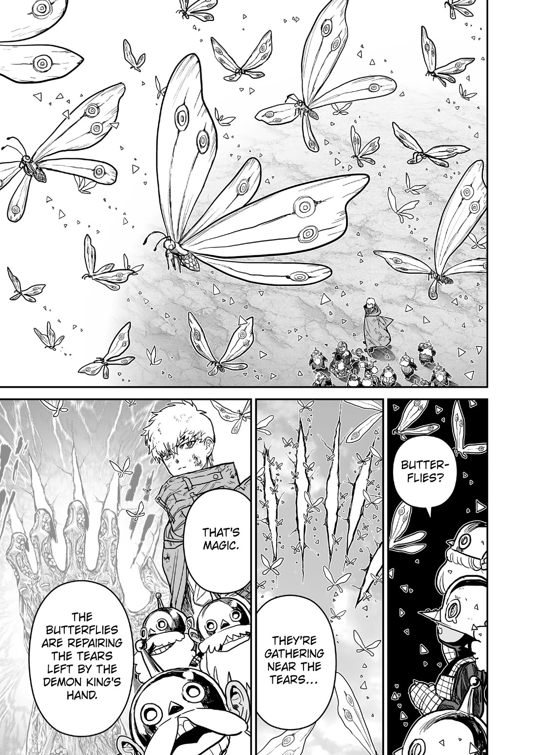 Abandoned: The Hero Who's So Strong He Breaks Every Weapon and the Elf Weaponsmith chapter 22 page 9