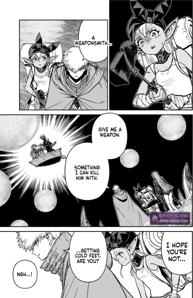 Abandoned: The Hero Who's So Strong He Breaks Every Weapon and the Elf Weaponsmith chapter 24 page 4