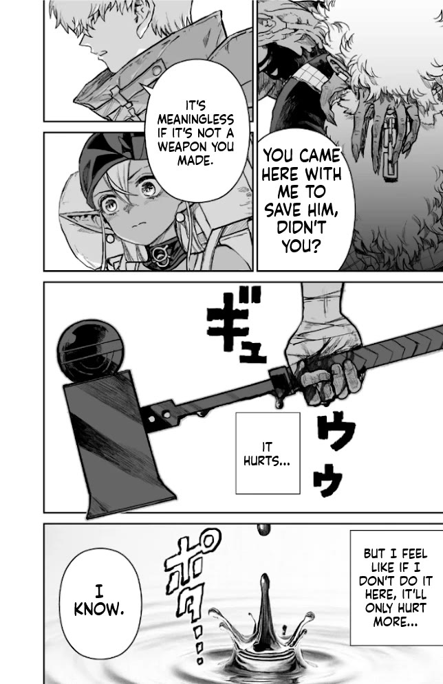 Abandoned: The Hero Who's So Strong He Breaks Every Weapon and the Elf Weaponsmith chapter 24 page 5