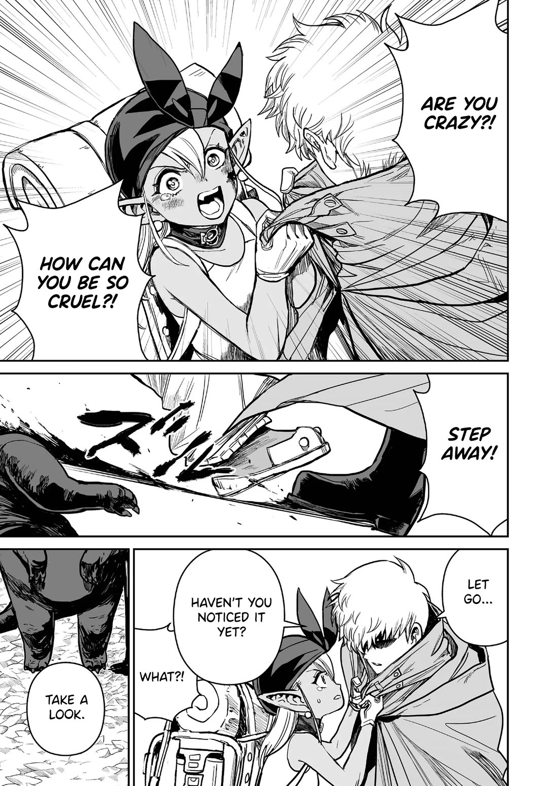 Abandoned: The Hero Who's So Strong He Breaks Every Weapon and the Elf Weaponsmith chapter 3 page 11