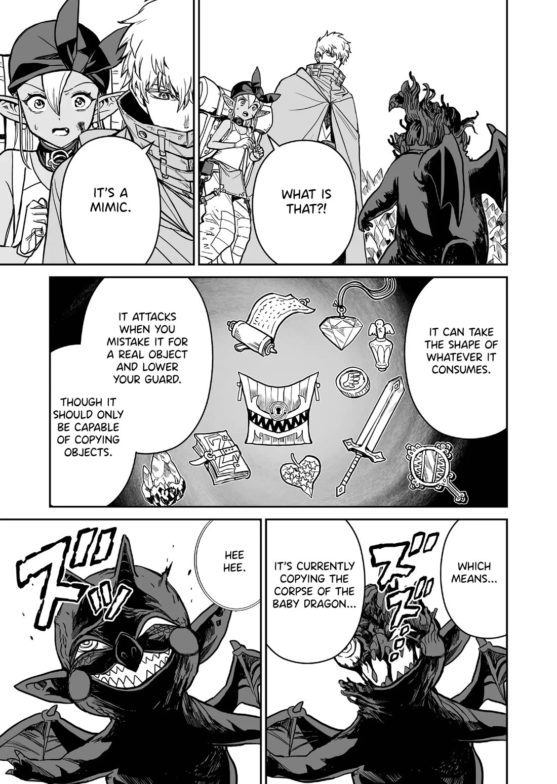 Abandoned: The Hero Who's So Strong He Breaks Every Weapon and the Elf Weaponsmith chapter 3 page 13