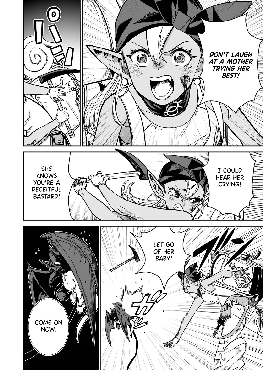 Abandoned: The Hero Who's So Strong He Breaks Every Weapon and the Elf Weaponsmith chapter 3 page 16