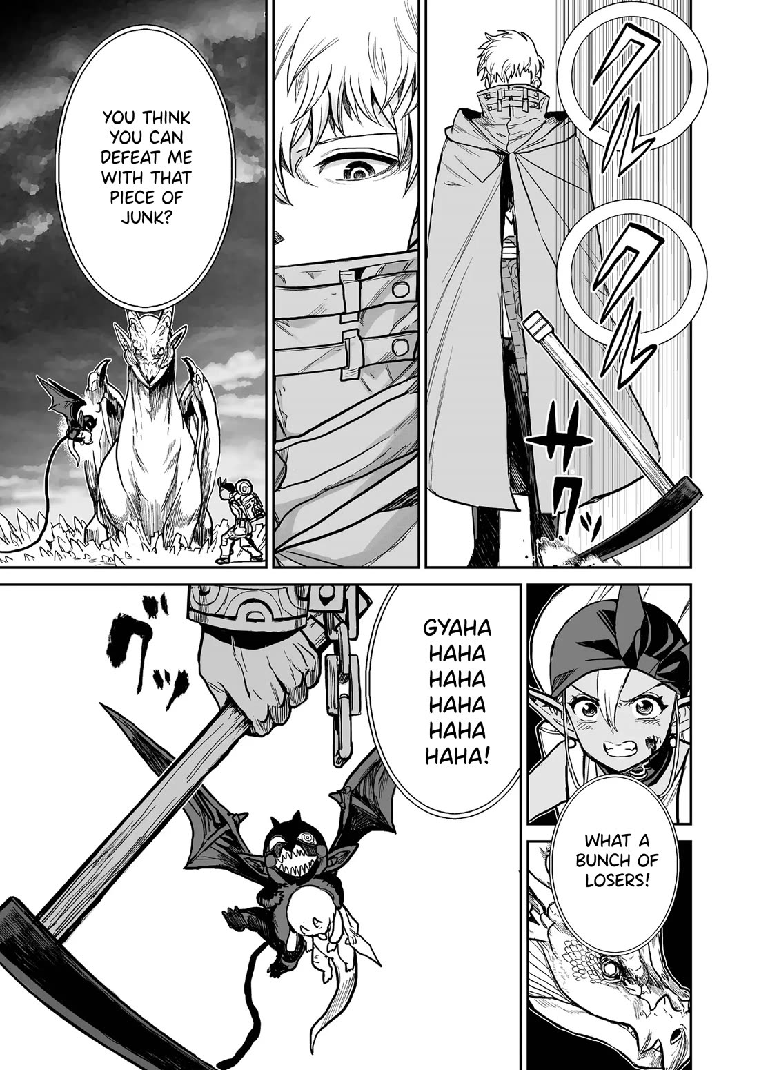 Abandoned: The Hero Who's So Strong He Breaks Every Weapon and the Elf Weaponsmith chapter 3 page 17