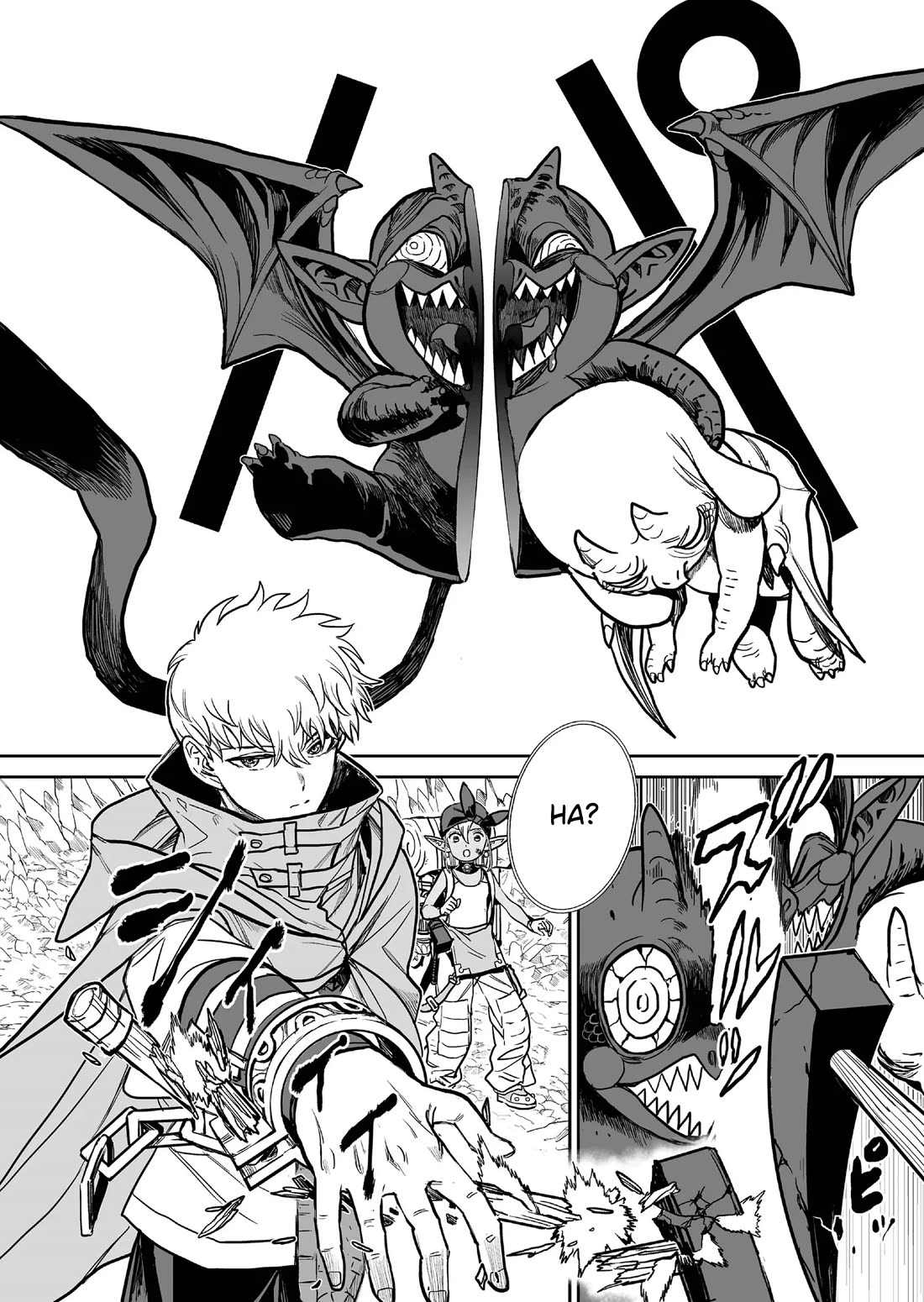 Abandoned: The Hero Who's So Strong He Breaks Every Weapon and the Elf Weaponsmith chapter 3 page 18