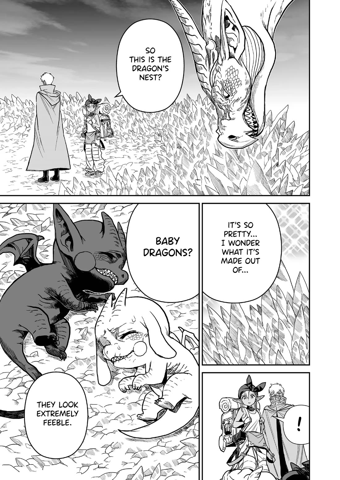 Abandoned: The Hero Who's So Strong He Breaks Every Weapon and the Elf Weaponsmith chapter 3 page 7