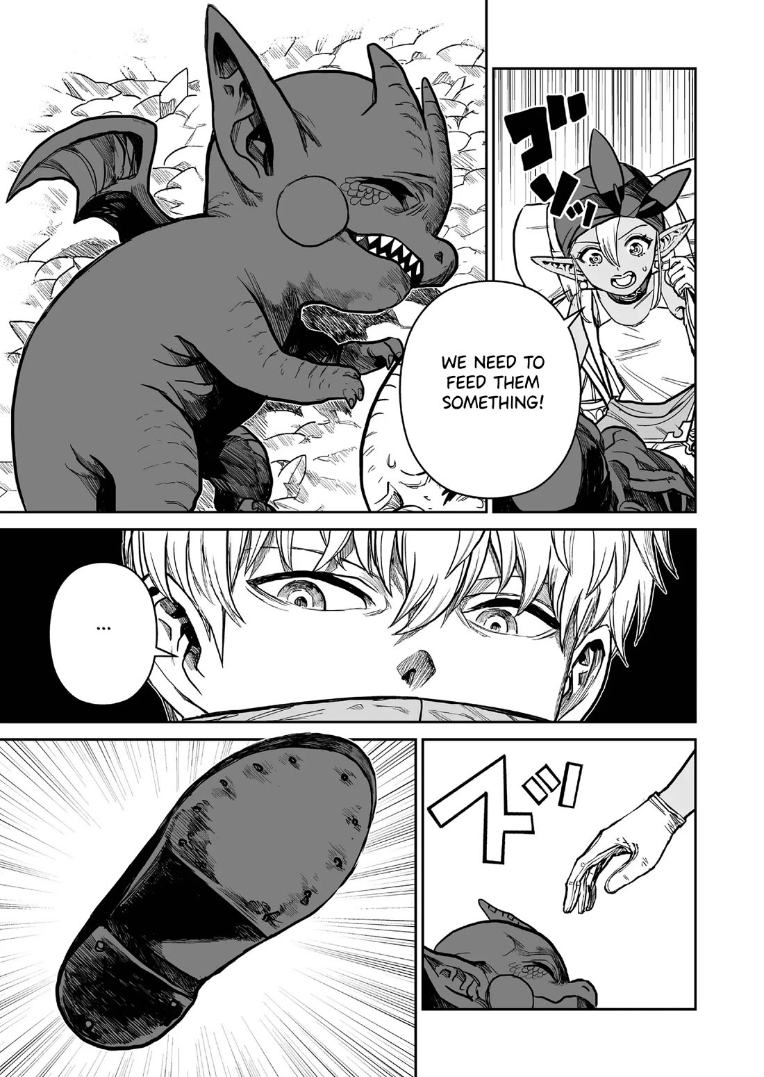 Abandoned: The Hero Who's So Strong He Breaks Every Weapon and the Elf Weaponsmith chapter 3 page 9