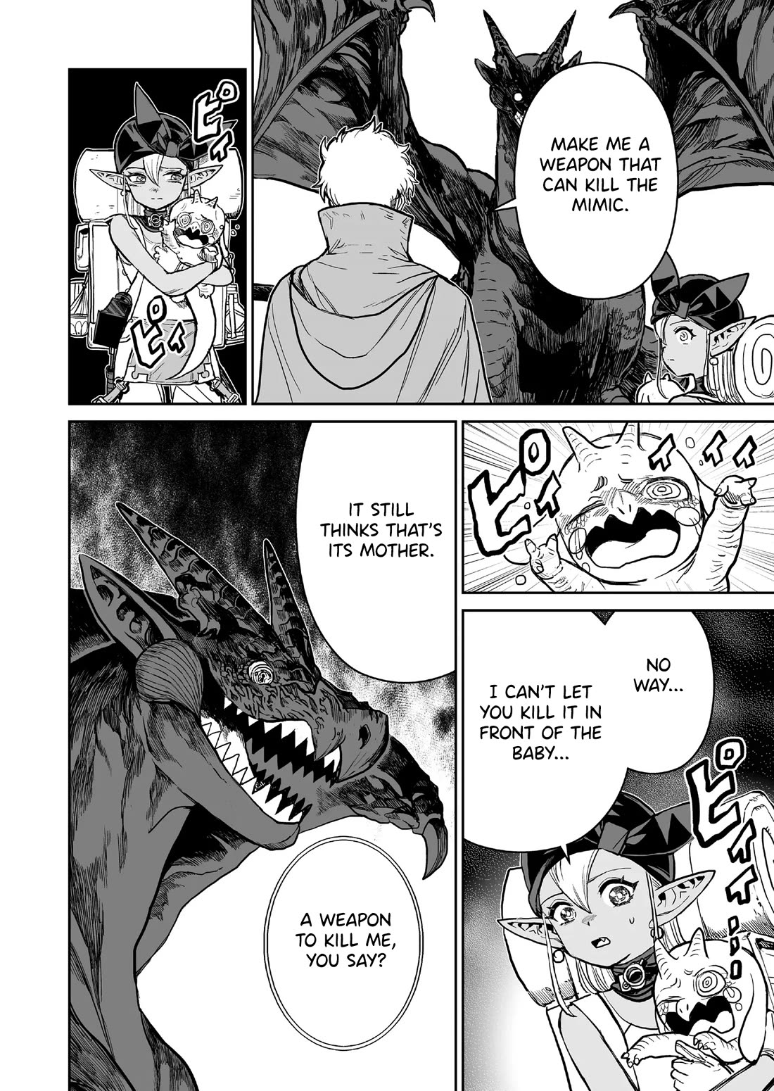 Abandoned: The Hero Who's So Strong He Breaks Every Weapon and the Elf Weaponsmith chapter 5 page 4