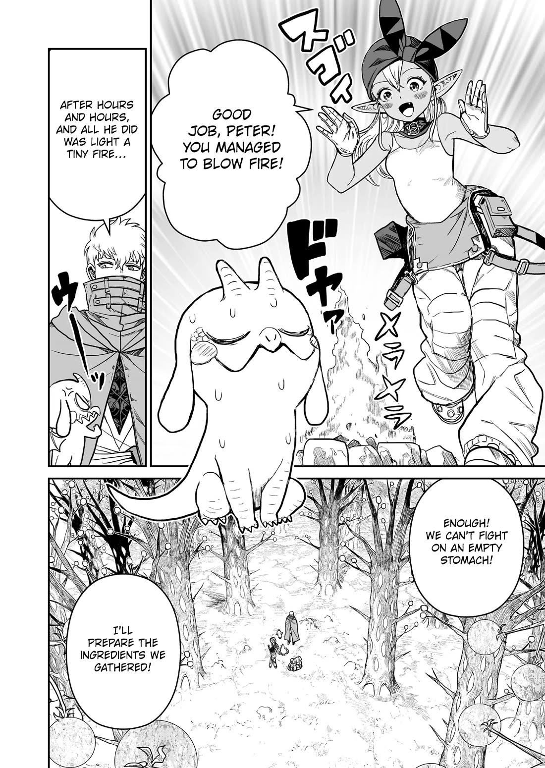 Abandoned: The Hero Who's So Strong He Breaks Every Weapon and the Elf Weaponsmith chapter 6 page 8