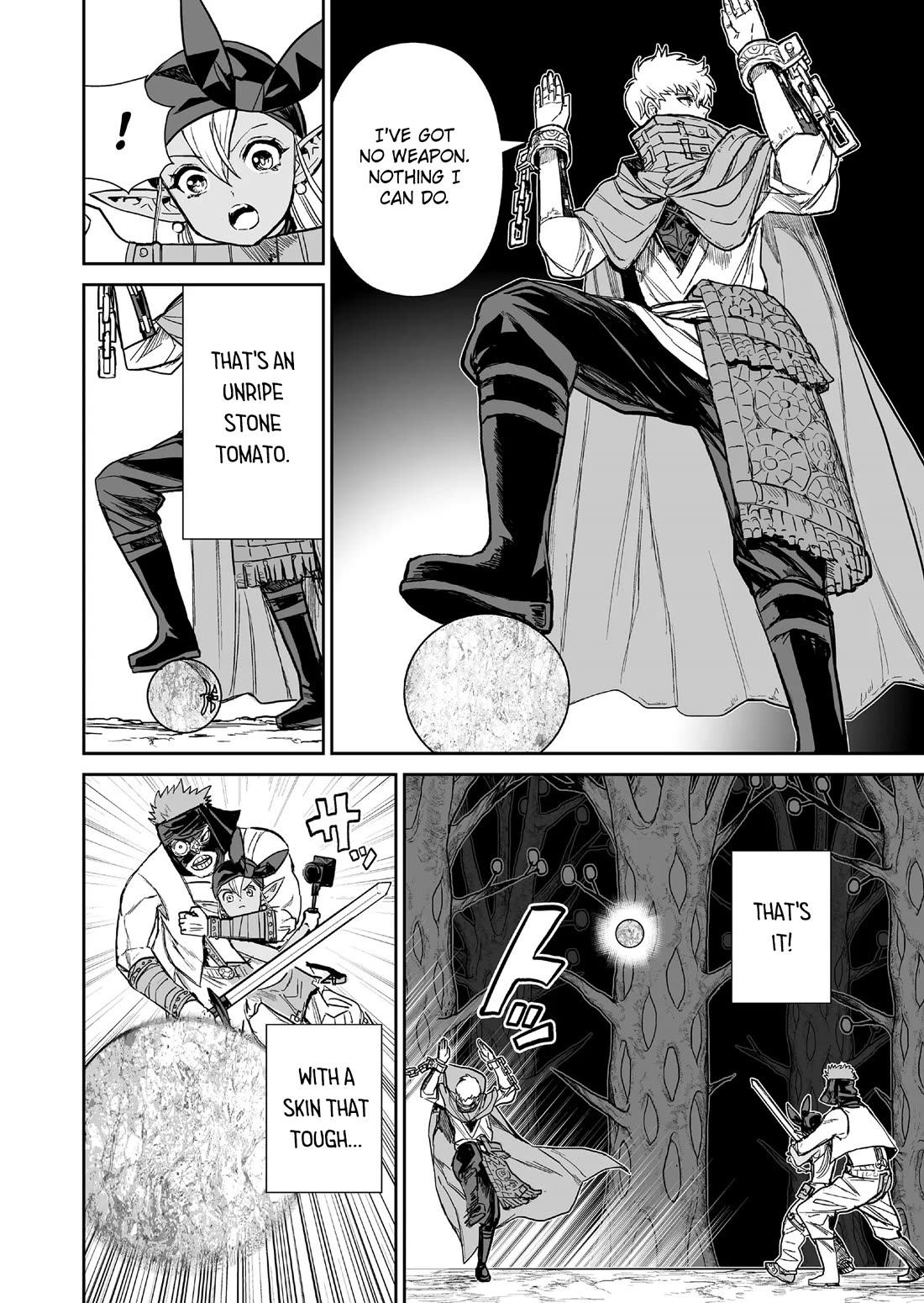 Abandoned: The Hero Who's So Strong He Breaks Every Weapon and the Elf Weaponsmith chapter 7 page 8