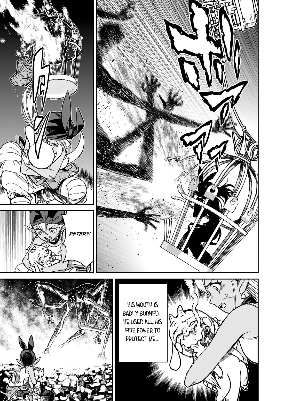 Abandoned: The Hero Who's So Strong He Breaks Every Weapon and the Elf Weaponsmith chapter 8 page 17