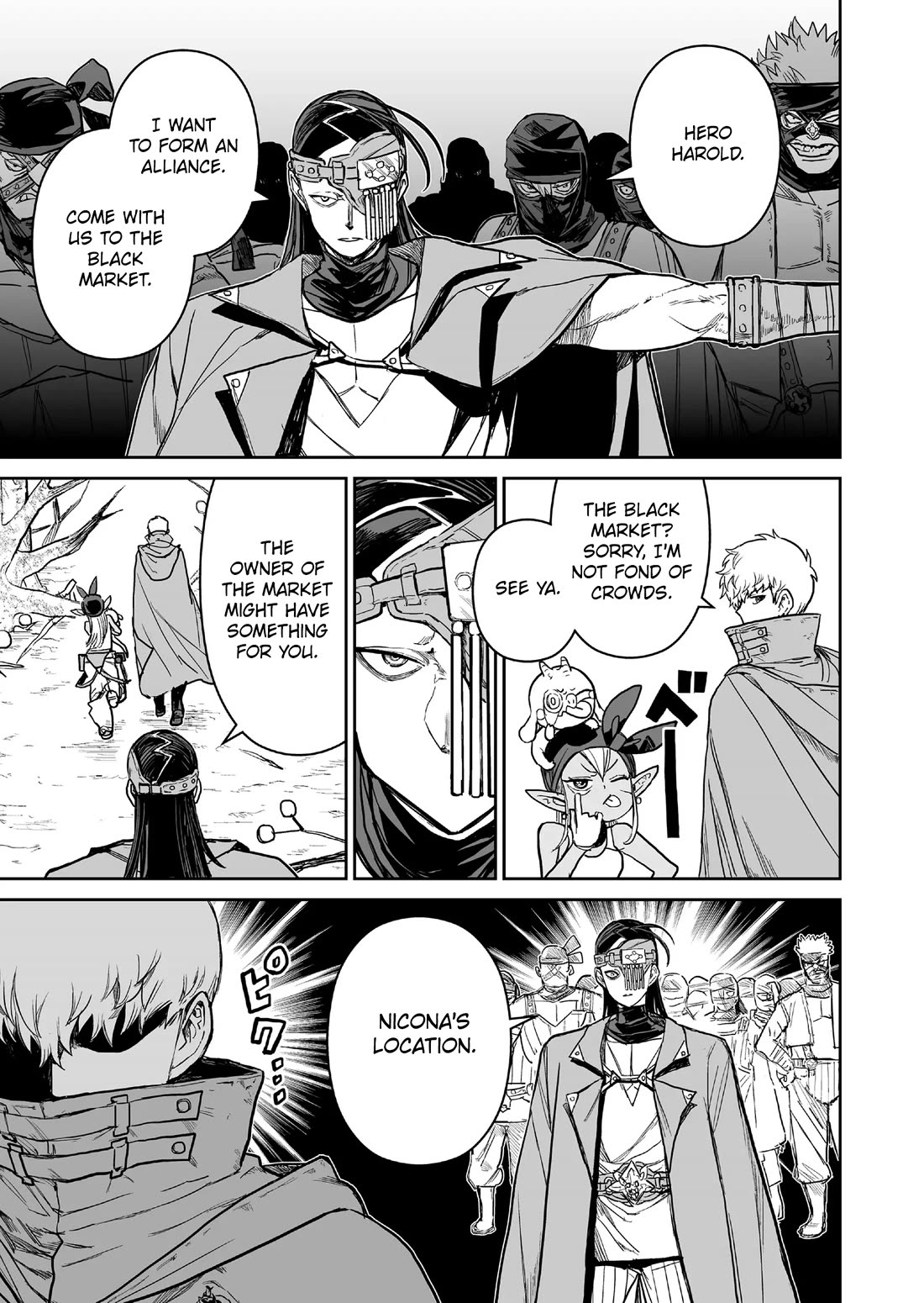 Abandoned: The Hero Who's So Strong He Breaks Every Weapon and the Elf Weaponsmith chapter 8 page 3