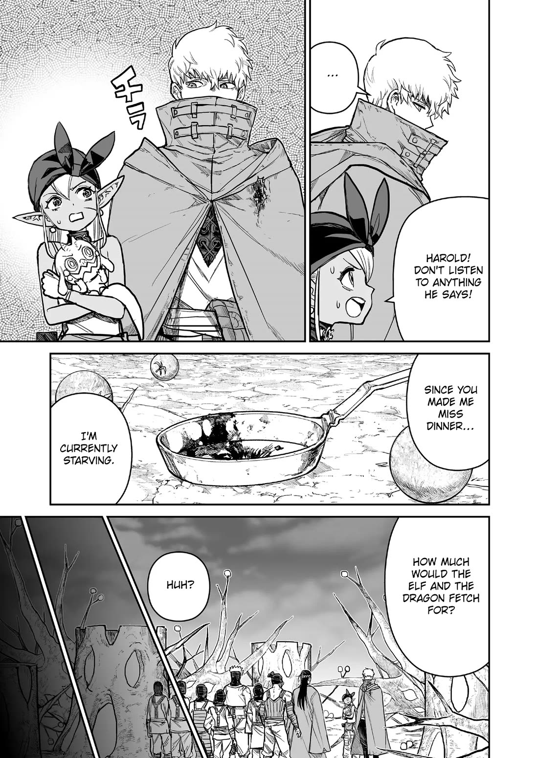 Abandoned: The Hero Who's So Strong He Breaks Every Weapon and the Elf Weaponsmith chapter 8 page 5