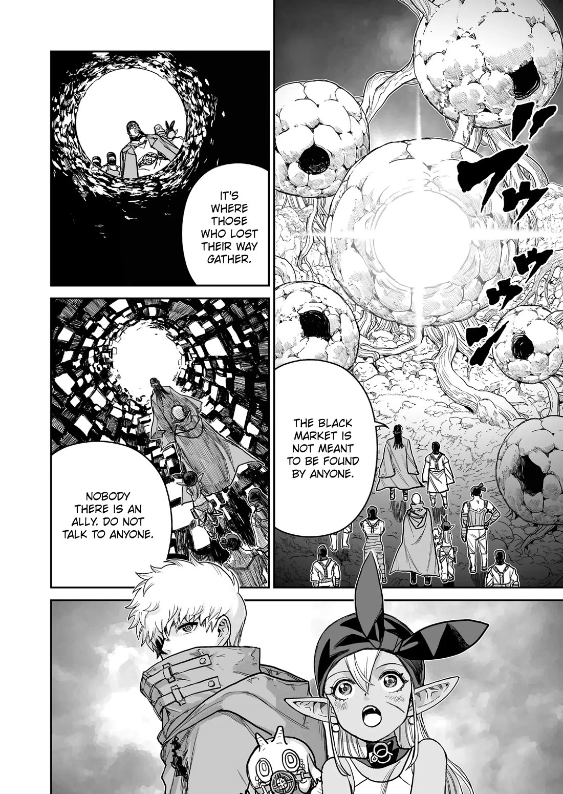 Abandoned: The Hero Who's So Strong He Breaks Every Weapon and the Elf Weaponsmith chapter 8 page 8