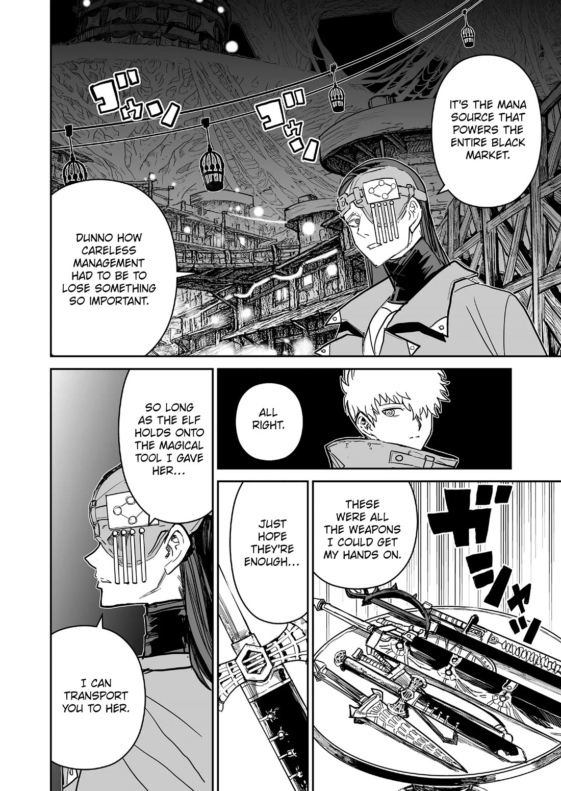 Abandoned: The Hero Who's So Strong He Breaks Every Weapon and the Elf Weaponsmith chapter 9 page 10