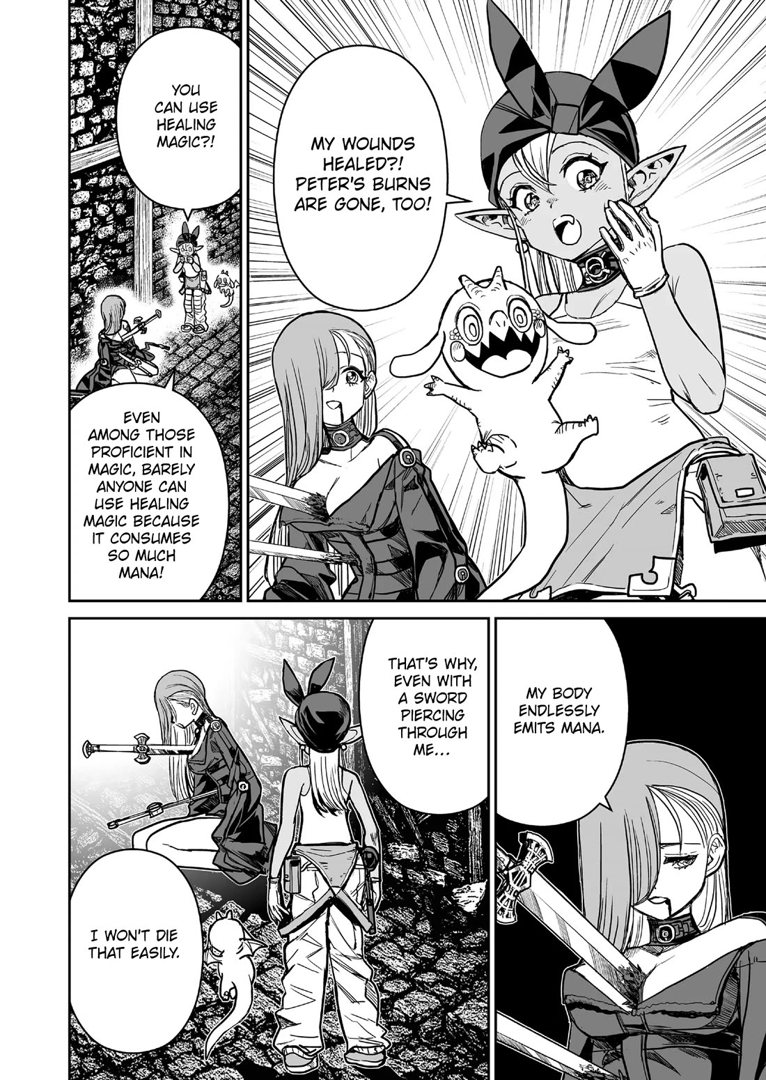 Abandoned: The Hero Who's So Strong He Breaks Every Weapon and the Elf Weaponsmith chapter 9 page 4