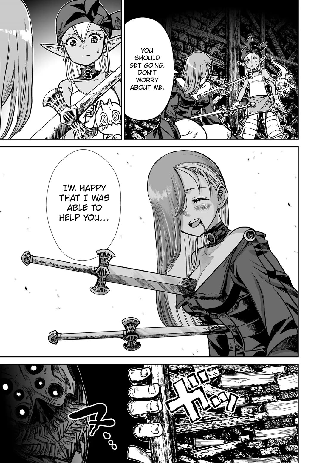 Abandoned: The Hero Who's So Strong He Breaks Every Weapon and the Elf Weaponsmith chapter 9 page 5