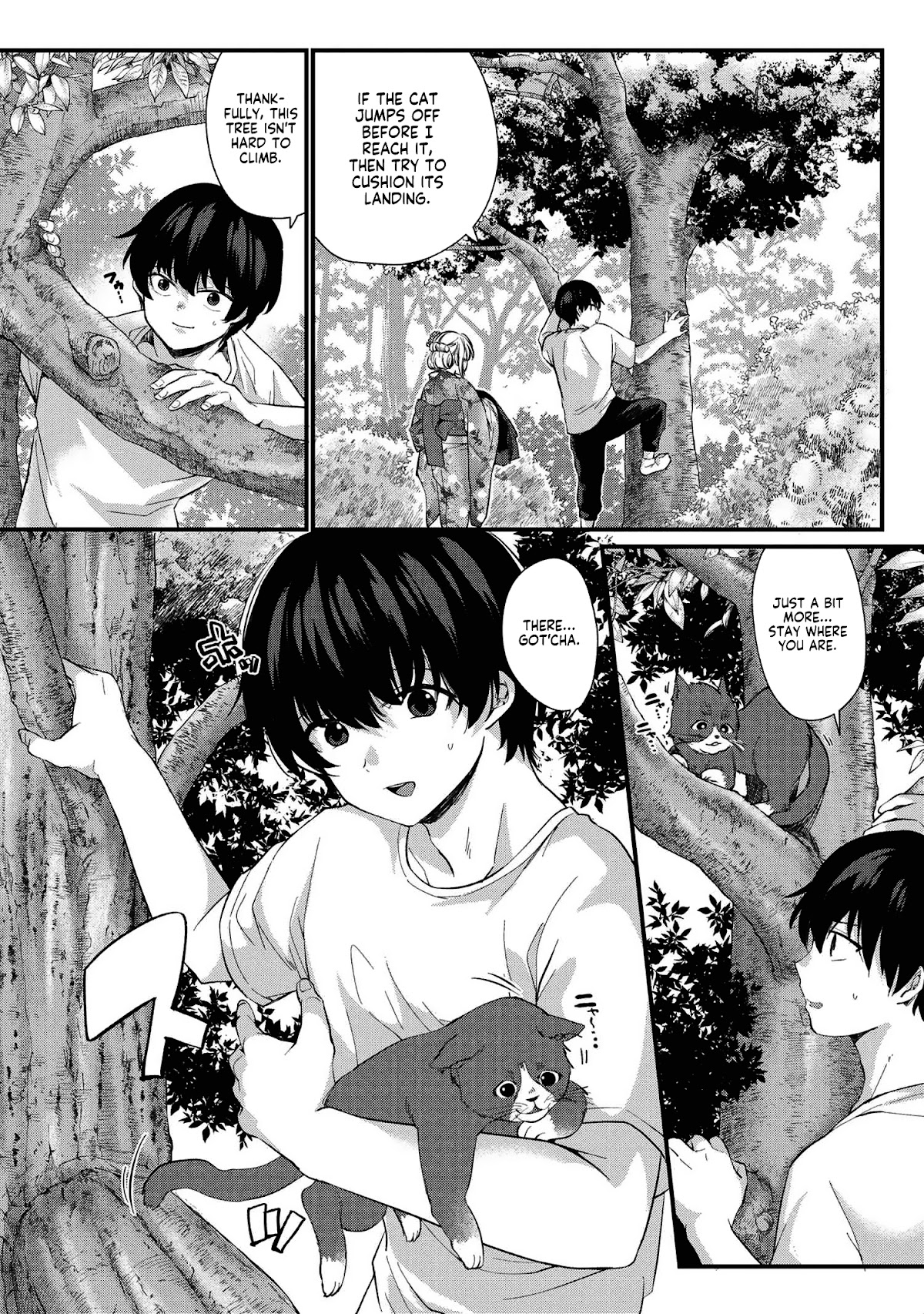 About that time I didn't want to have a matchmaking interview, so I set some impossible conditions and then my classmate showed up chapter 1 page 21