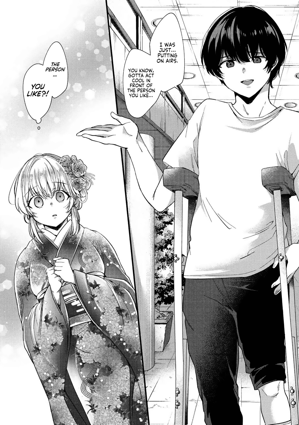 About that time I didn't want to have a matchmaking interview, so I set some impossible conditions and then my classmate showed up chapter 1 page 27